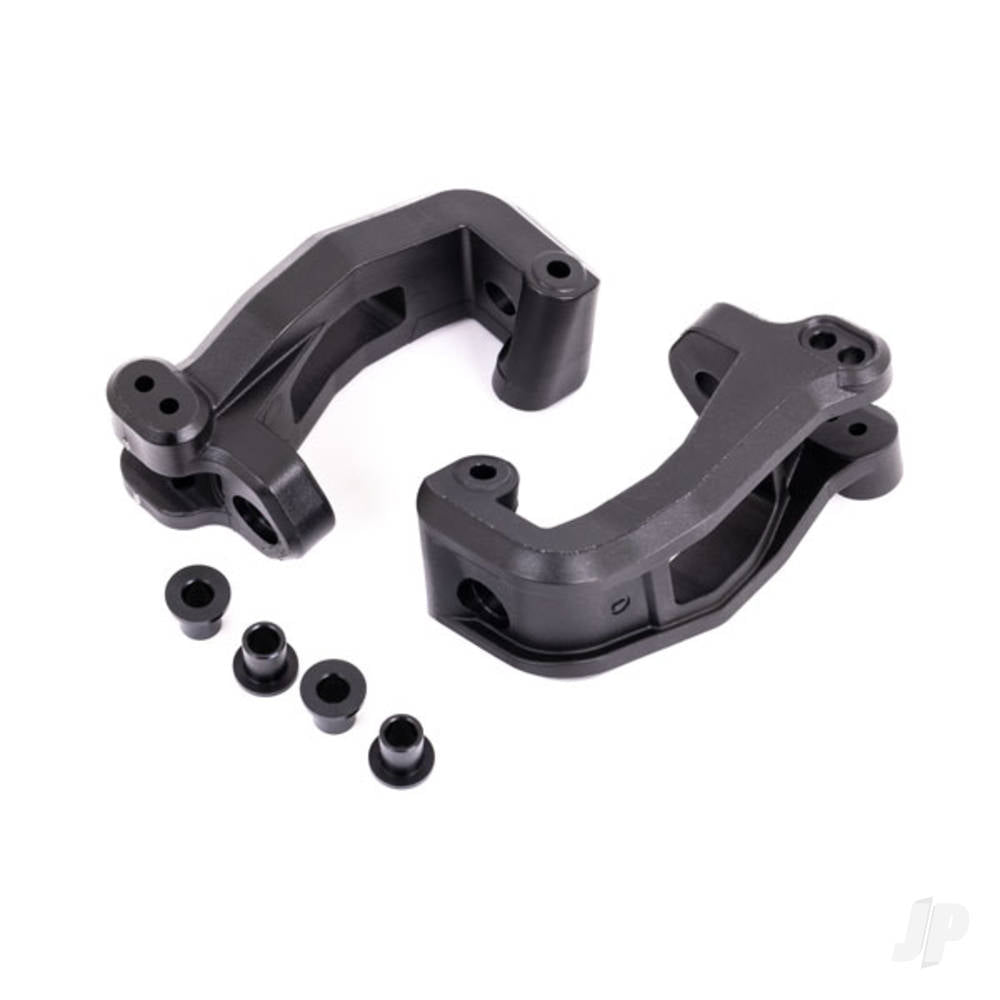 Traxxas Caster blocks (c-hub), left & right / kingpin bushings (4) TRX9532