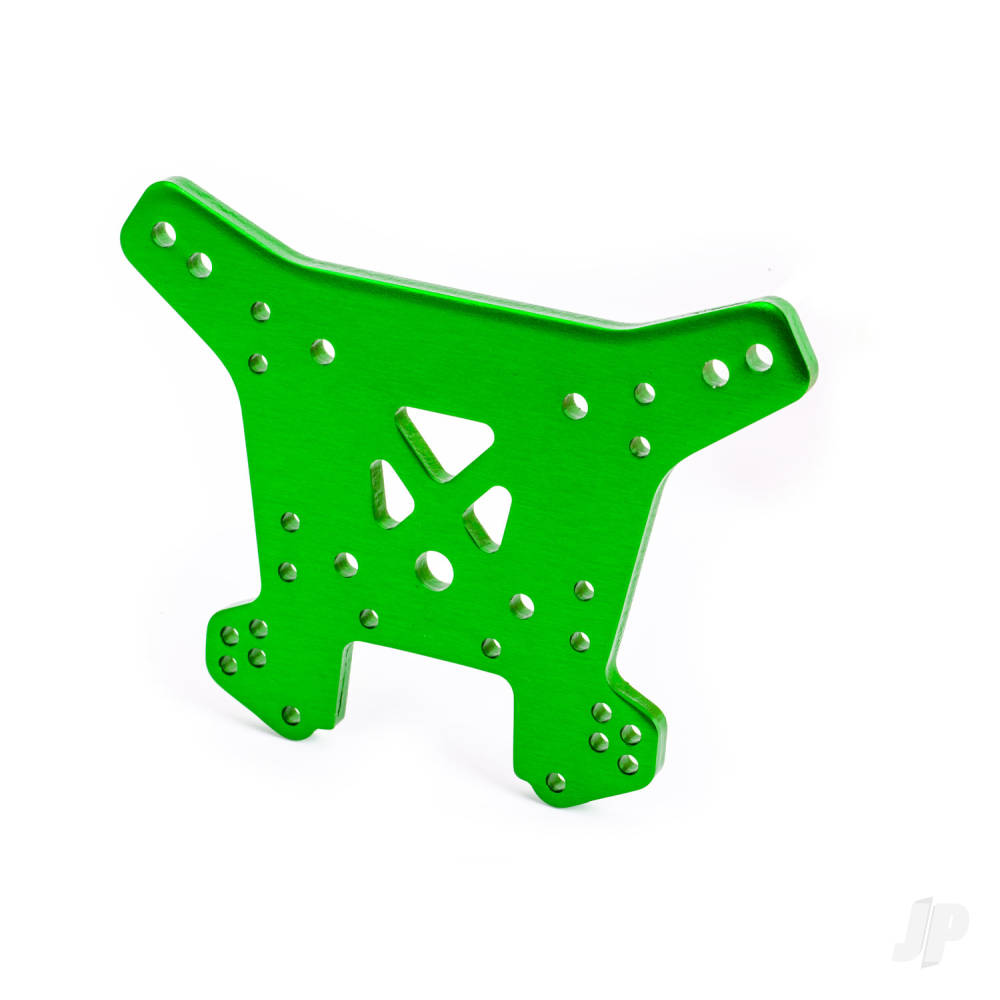 Traxxas Shock tower, rear, 6061-T6 aluminium (green-anodised) TRX9538G