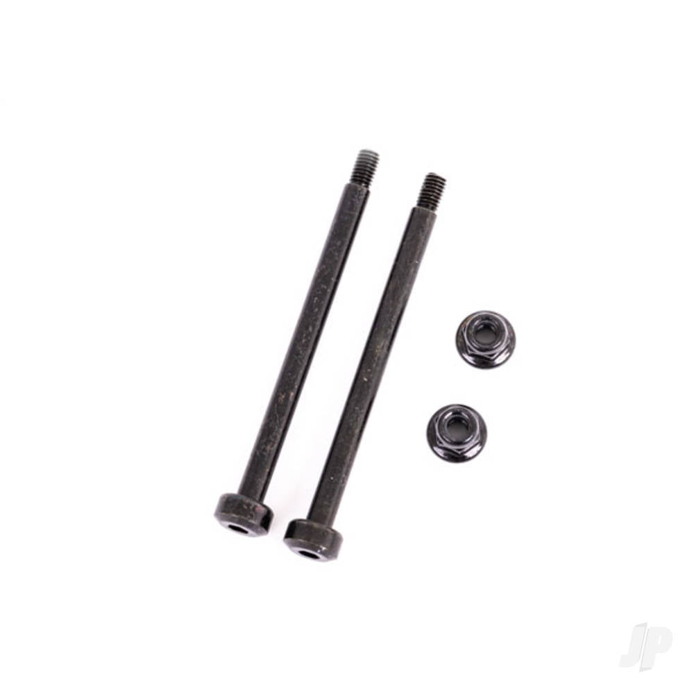 Traxxas Suspension pins, outer, front, 3.5x48.2mm (hardened steel) (2) / M3x0.5mm NL, flanged (2) TRX9542