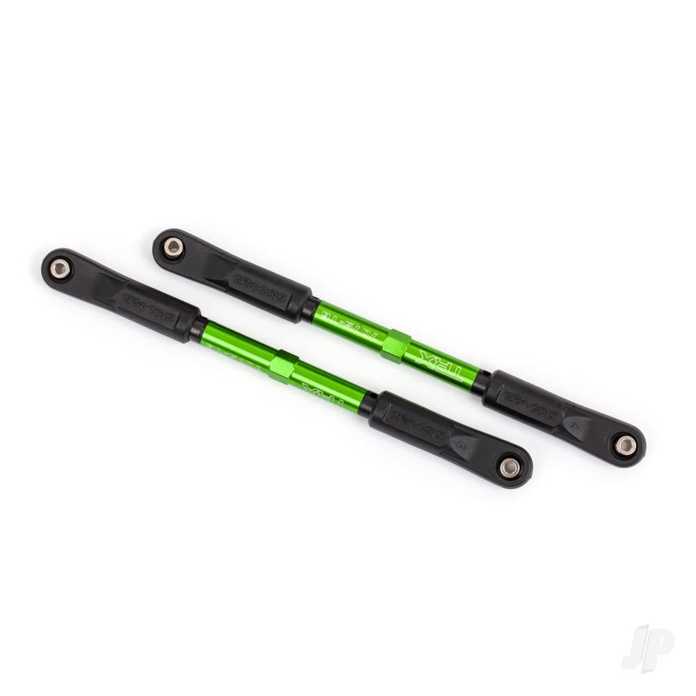 Traxxas Camber links, rear, Sledge (Tubes green-anodised, 7075-T6 aluminium, stronger than titanium) (144mm) (2)/ rod ends, assembled with steel hollow balls (4)/ aluminium wrench, 8mm (1) TRX9548G