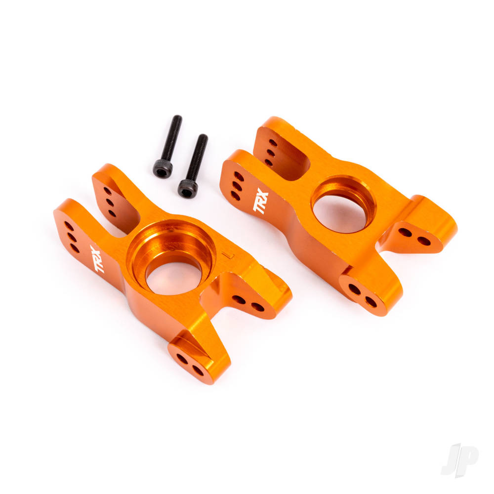 Traxxas Carriers, stub axle, 6061-T6 aluminium (orange-anodised) (left and right) TRX9552T