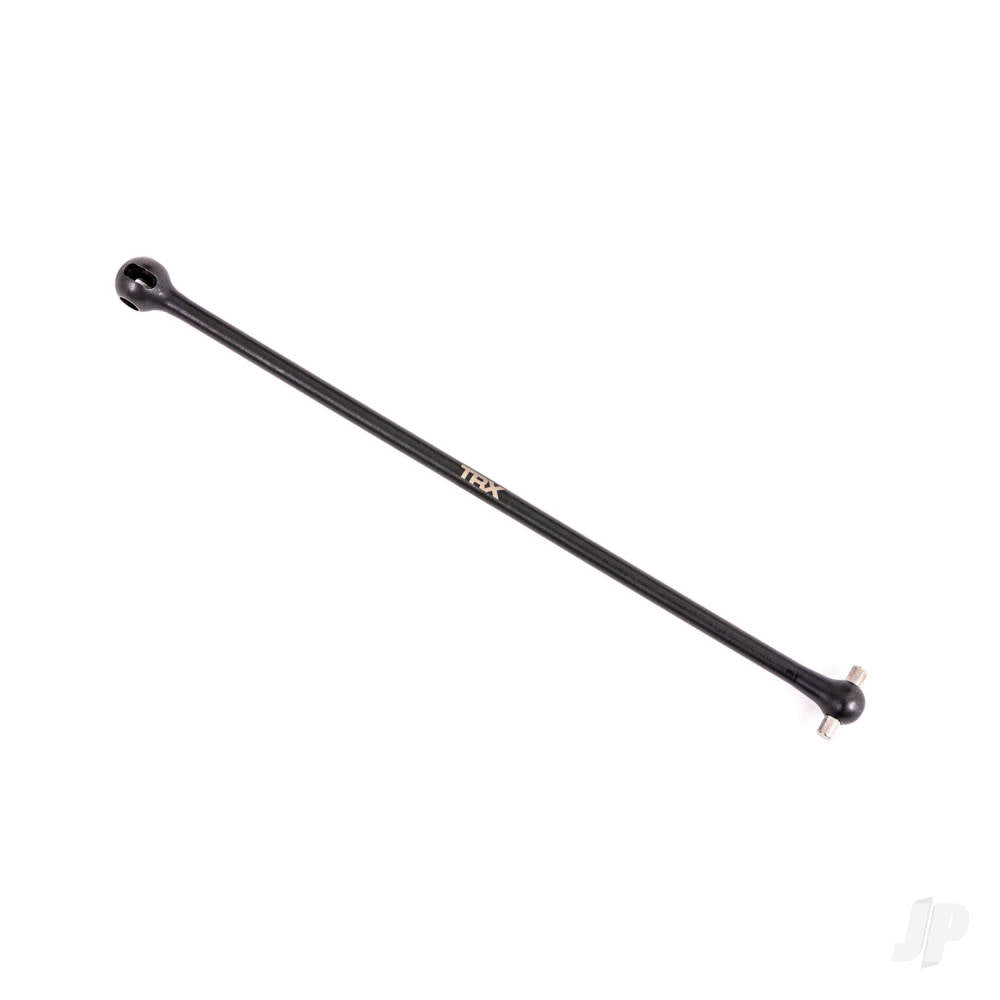 Traxxas Driveshaft, Center, rear (steel constant-velocity) (shaft only) (1) (for use only with #9655X steel CV driveshafts) TRX9556X