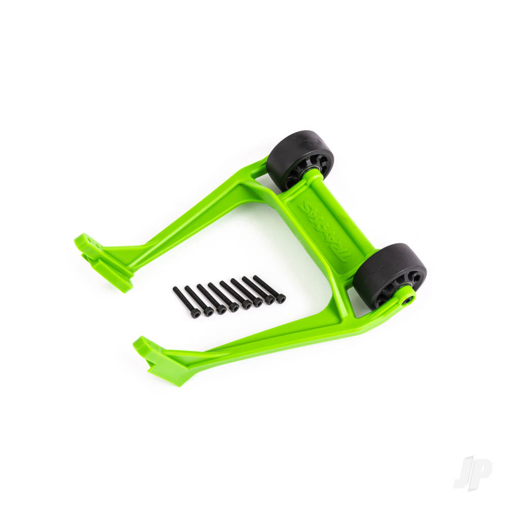 Traxxas Wheelie bar, green (assembled) TRX9576G