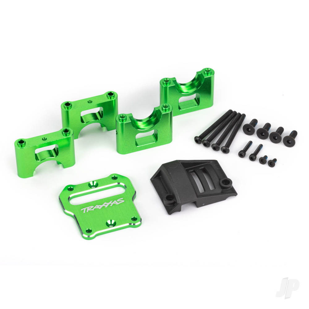 Traxxas Mount, center differential carrier, 6061-T6 aluminium (green-anodised) TRX9584G