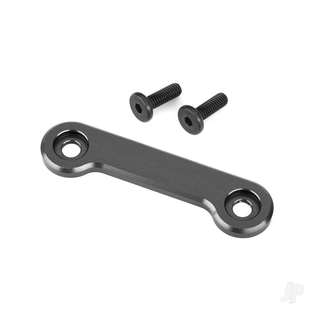 Traxxas Wing washer, 6061-T6 aluminium (dark-titanium anodised) (1)/ 4x12mm FCS (2) TRX9617A