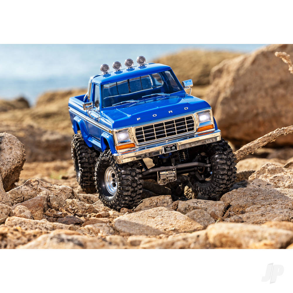 Traxxas TRX-4M Ford 1979 F-150 High Trail Edition 1:18 4WD Electric Trail  - TRX97044-1-BLUE 17