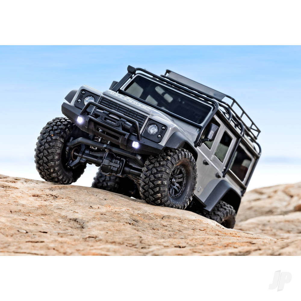 Traxxas TRX-4M Land Rover Defender 1:18 4WD Electric Trail Crawler, Black