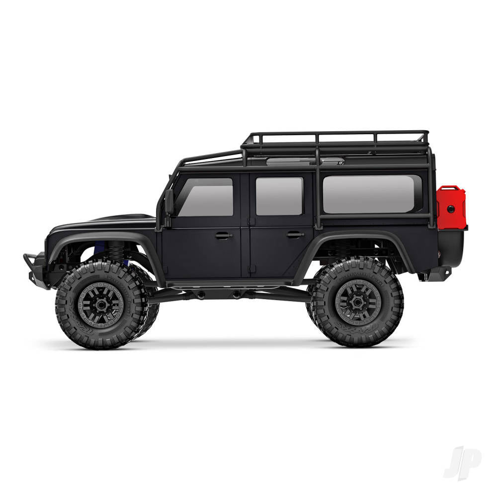 Traxxas TRX-4M Land Rover Defender 1:18 4WD Electric Trail Crawler, Black