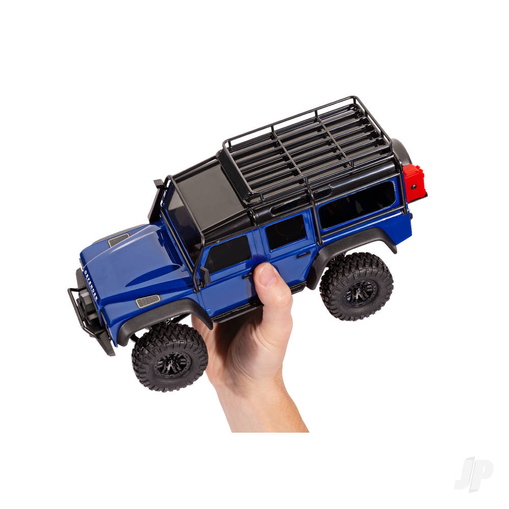 Traxxas TRX-4M Land Rover Defender 1:18 4WD Electric Trail Crawler, Black