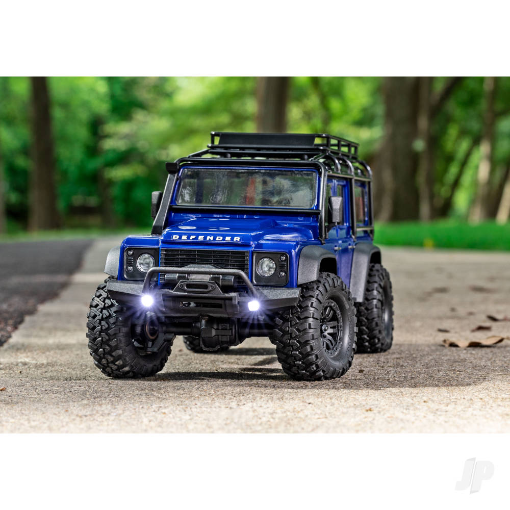 Traxxas TRX-4M Land Rover Defender 1:18 4WD Electric Trail Crawler, Blue ( - TRX97054-1-BLUE 13