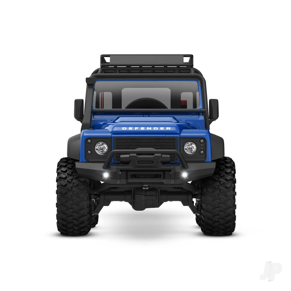 Traxxas TRX-4M Land Rover Defender 1:18 4WD Electric Trail Crawler, Blue ( - TRX97054-1-BLUE 2