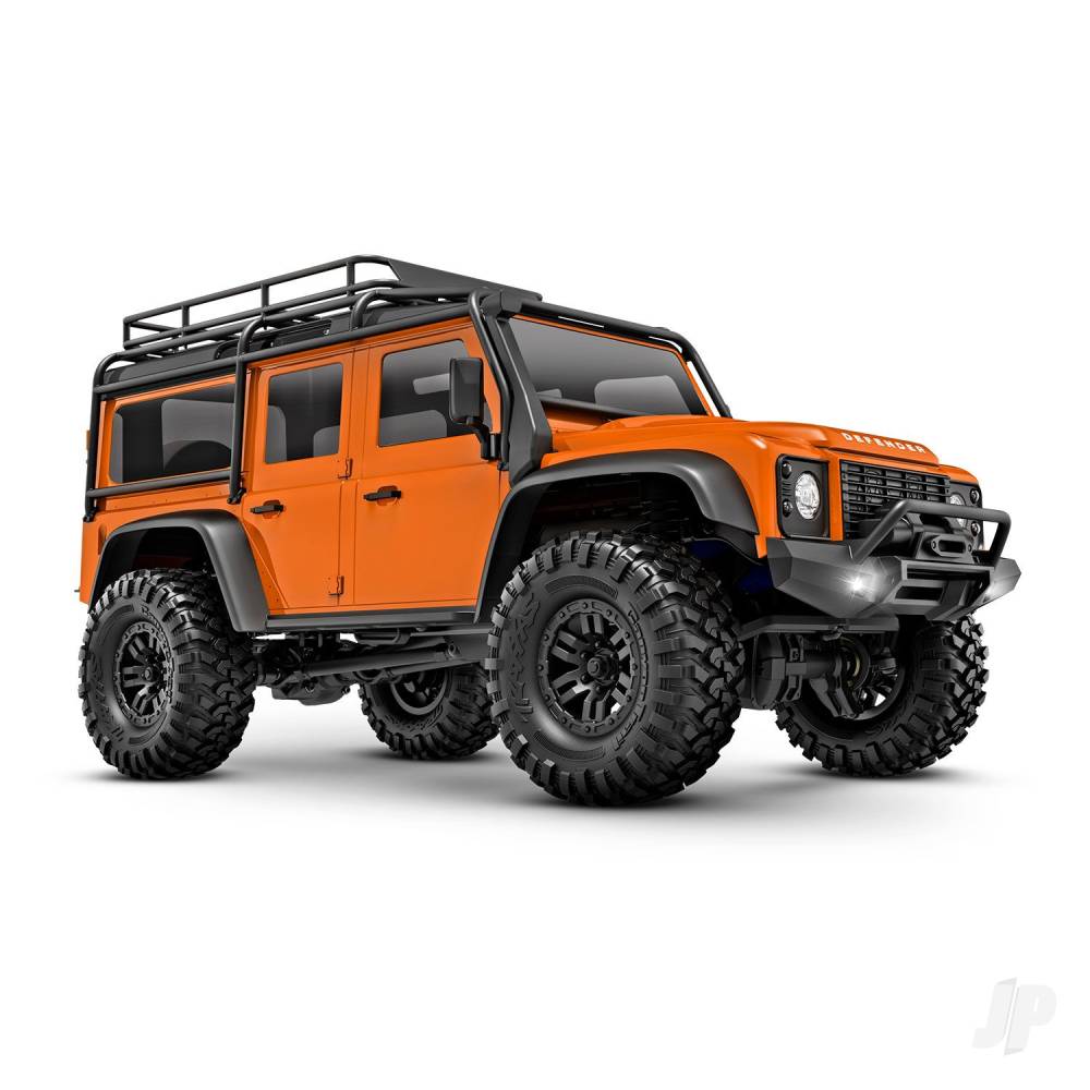 Traxxas TRX-4M Land Rover Defender 1:18 4WD Electric Trail Crawler, Orange - TRX97054-1-ORNG Main