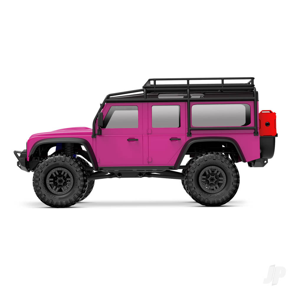 Traxxas TRX-4M Land Rover Defender 1:18 4WD Electric Trail Crawler, Pink