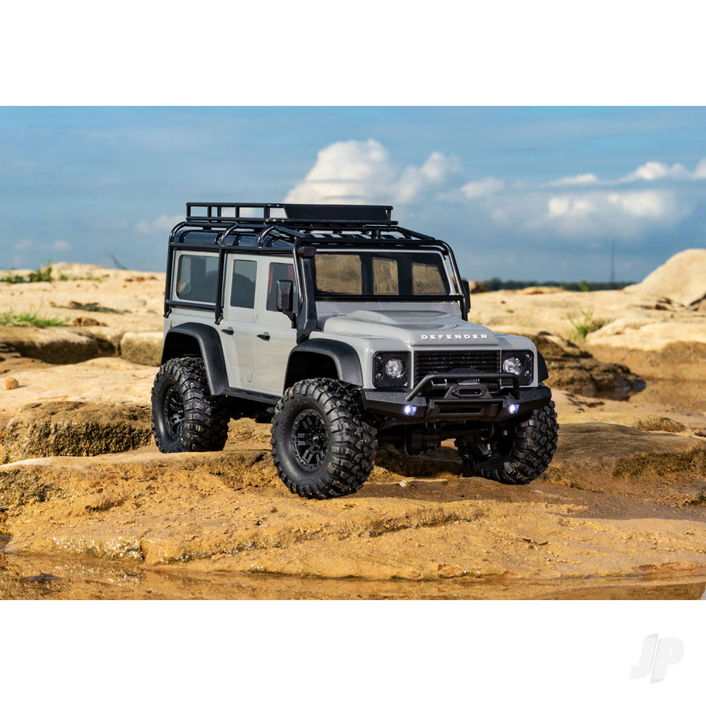 Traxxas TRX-4M Land Rover Defender 1:18 4WD Electric Trail Crawler, Red (+ - TRX97054-1-RED 18