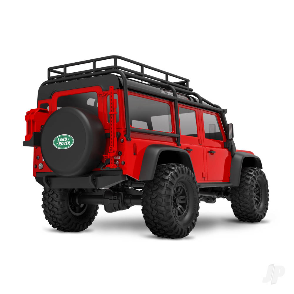 Traxxas TRX-4M Land Rover Defender 1:18 4WD Electric Trail Crawler, Red (+ - TRX97054-1-RED 1