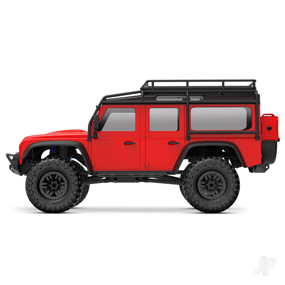 Traxxas TRX-4M Land Rover Defender 1:18 4WD Electric Trail Crawler, Red (+ - TRX97054-1-RED 3