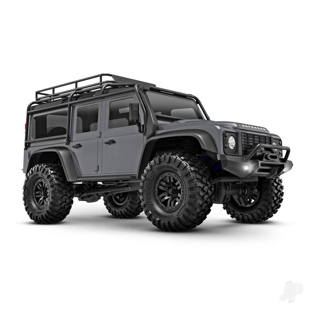 Traxxas TRX-4M Land Rover Defender 1:18 4WD Electric Trail Crawler, Silver - TRX97054-1-SLVR Main