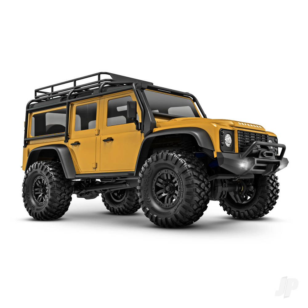 Traxxas TRX-4M Land Rover Defender 1:18 4WD Electric Trail Crawler, Tan (+ - TRX97054-1-TAN Main