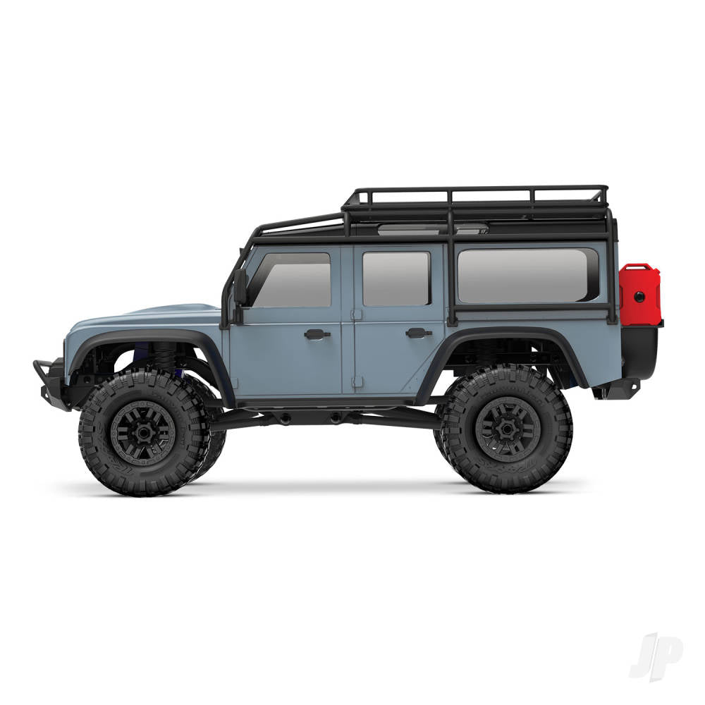 Traxxas TRX-4M Land Rover Defender 1:18 4WD Electric Trail Crawler, Light Blue