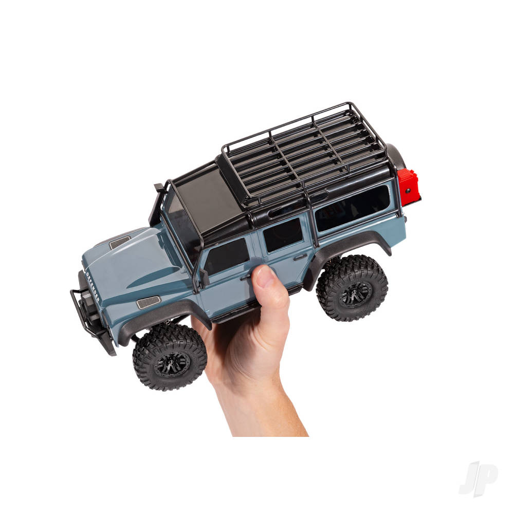 Traxxas TRX-4M Land Rover Defender 1:18 4WD Electric Trail Crawler, Light Blue