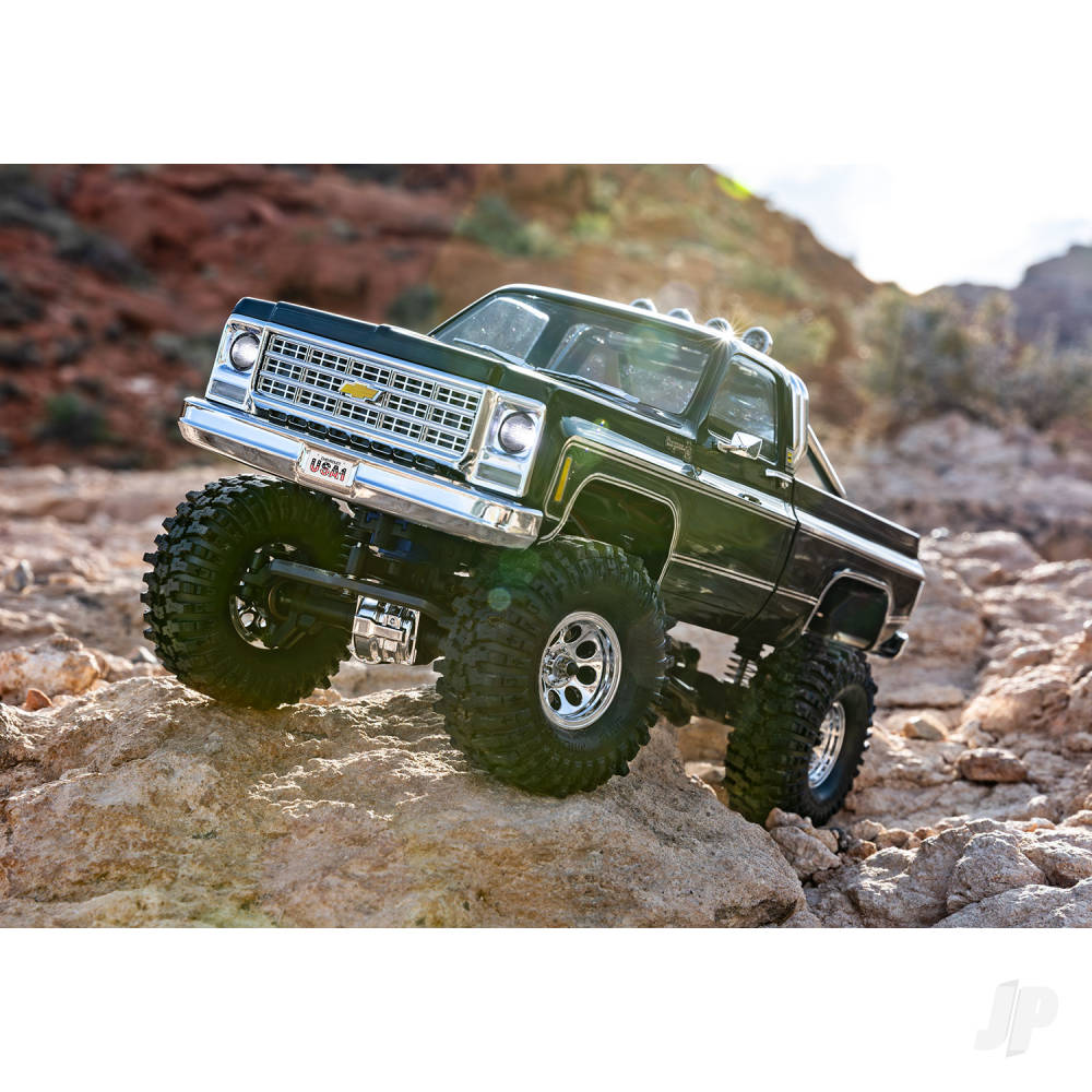 Traxxas TRX-4M Chevrolet 1979 K10 1:18 4WD Electric Trail Crawler, Black ( - TRX97064-1-BLK 8