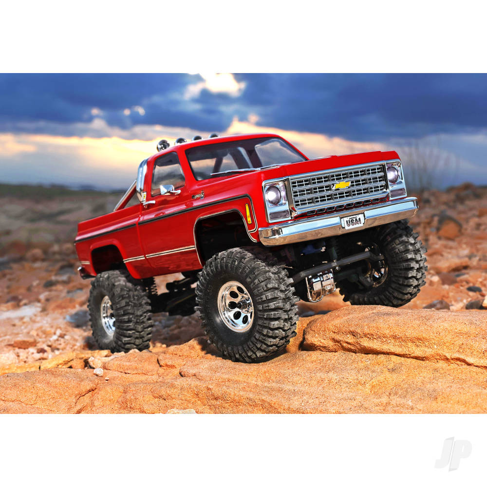 Traxxas TRX-4M Chevrolet 1979 K10 1:18 4WD Electric Trail Crawler, Red (+  - TRX97064-1-RED 7