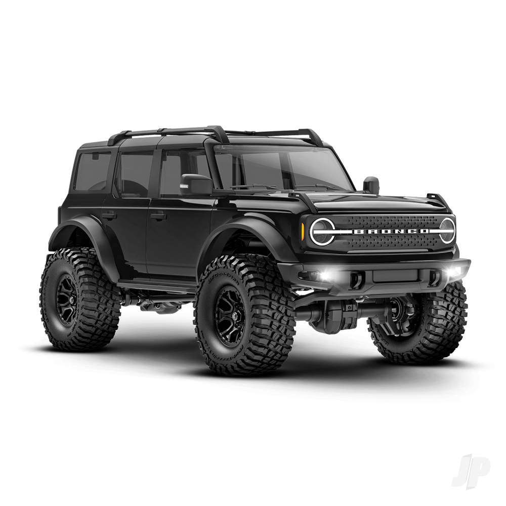 Traxxas TRX-4M Ford Bronco 1:18 4WD Electric Trail Crawler, Black (+ TQ, E - TRX97074-1-BLK Main