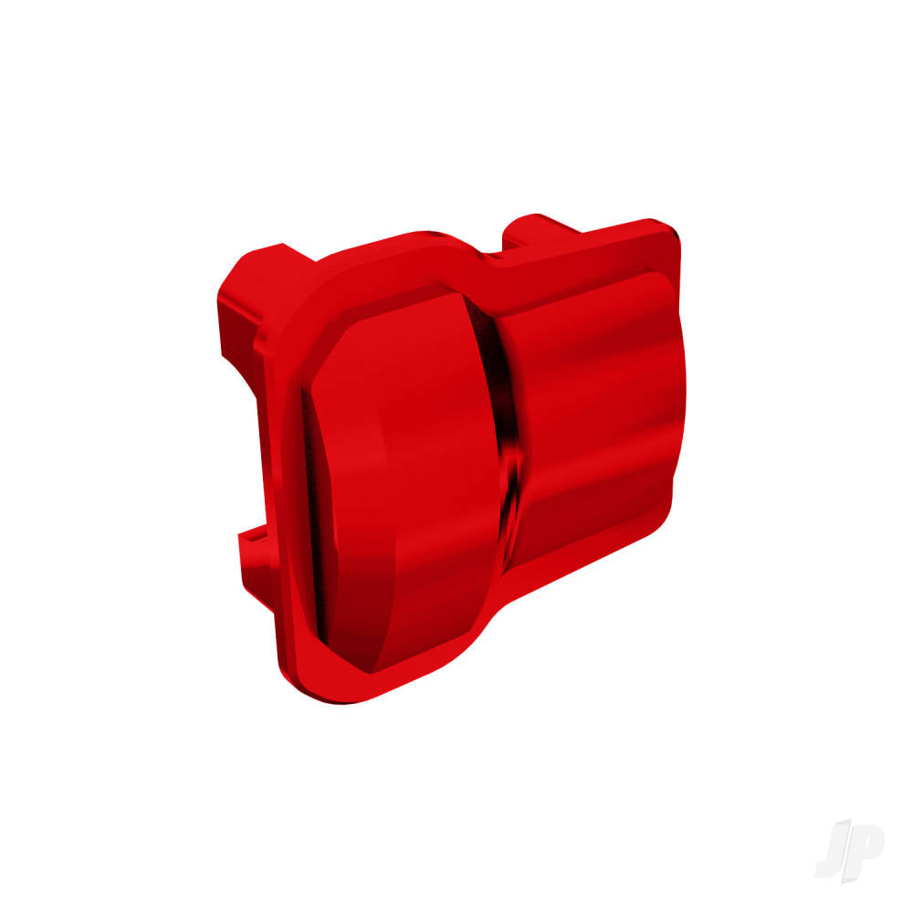 Traxxas Differential cover, front or rear (red) (2) TRX9738-RED