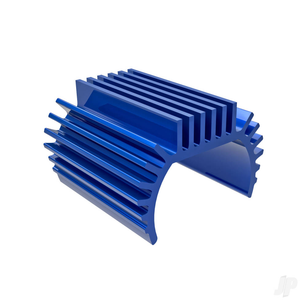 Traxxas Heat sink, Titan 87T motor (6061-T6 Aluminium, blue-anodised) TRX9793-BLUE