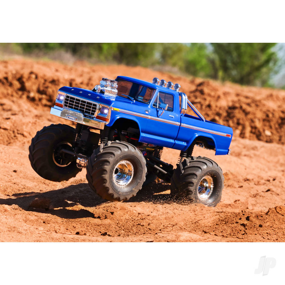 Traxxas TRX-4MT Ford F-150 1:18 4WD Electric Monster Truck, Black (+ TQ, E - TRX98044-1-BLK 10