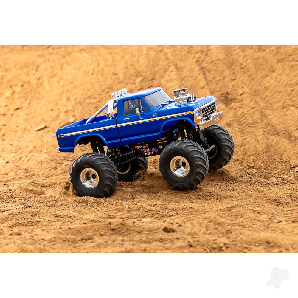 TRX98044-1-BLK Traxxas TRX-4MT F150 Monster Truck - Black 13