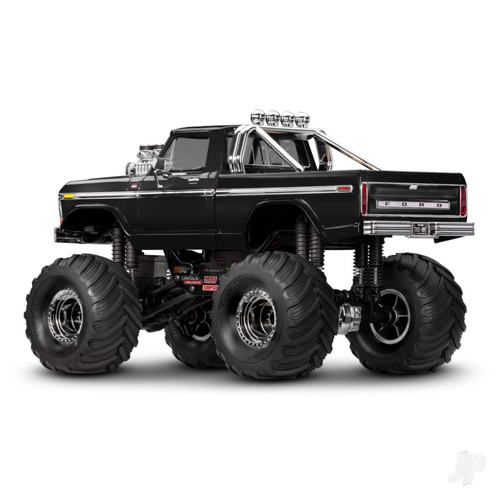 Traxxas TRX-4MT Ford F-150 1:18 4WD Electric Monster Truck, Black (+ TQ, E - TRX98044-1-BLK 2