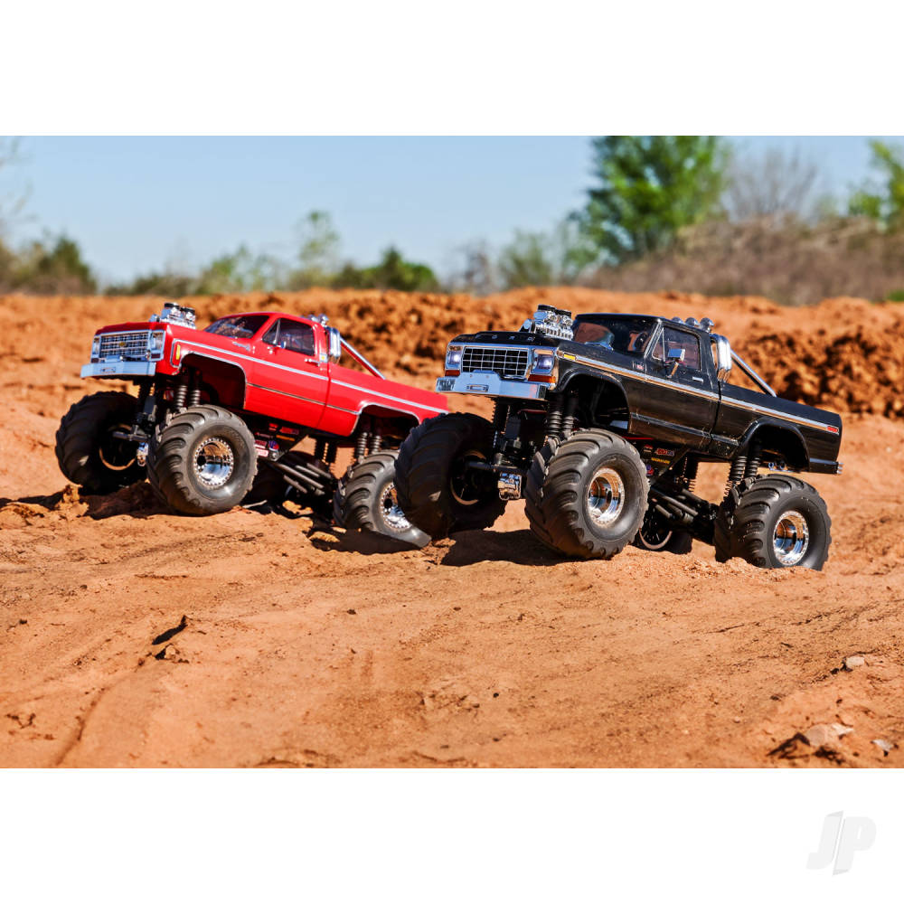 TRX98044-1-BLK Traxxas TRX-4MT F150 Monster Truck - Black 9