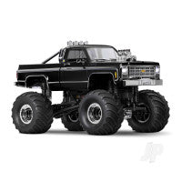 Traxxas TRX-4MT Chevrolet K10 1:18 4WD Electric Monster Truck, Red (+ TQ,  - TRX98064-1-BLK Main