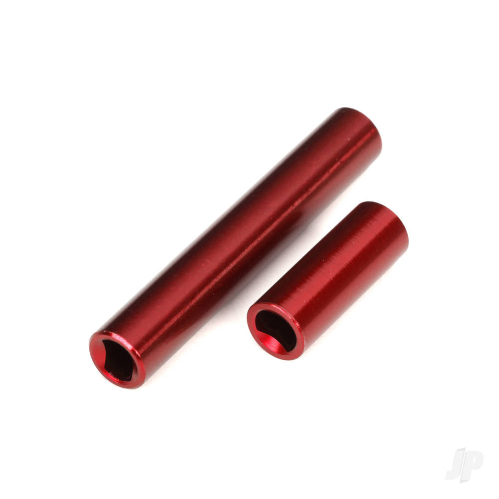 Traxxas Driveshafts, center, female, 6061-T6 aluminium (red-anodised) (front & rear) (for use with #9751 metal center driveshafts) (fits 1/18 TRX-4M vehicles with 162mm wheelbase) TRX9852-RED