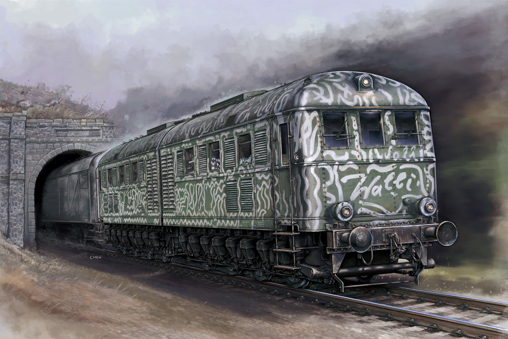 Trumpeter 1:35 - Wehrmachtslokomotive V188