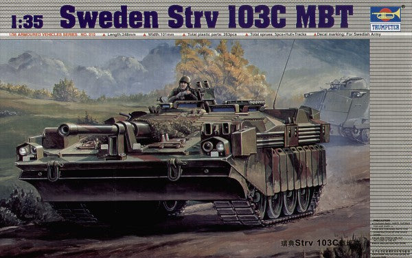 Trumpeter 1:35 - Swedish Strv.103C MBT