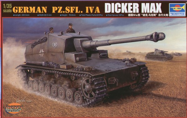 Trumpeter 1:35 - German Pz.Sfl IVa 'Dicker Max'