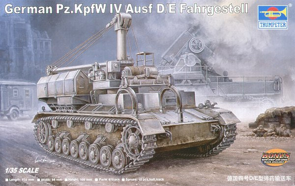 Trumpeter 1:35 - Pz.Kpfw IV Ausf.D/E Fahrgestell