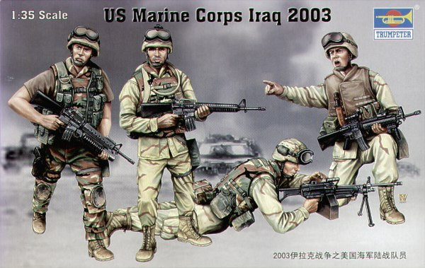 Trumpeter 1:35 - Figures US Marine Corp Iraq 2003