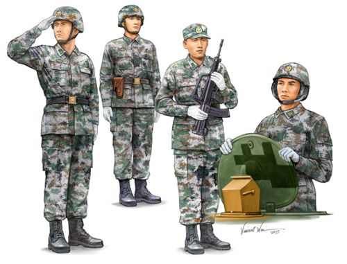 Trumpeter 1:35 - Chinese PLA Tank Crew