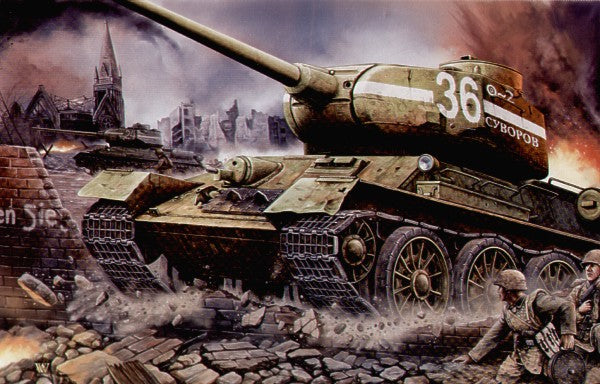 Trumpeter Soviet T-34/85 Model - TU00902 - Military Vehicle Kits