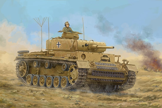 Trumpeter Pz.Kpfw.III Ausf.J- TU00955 - Military Vehicle Kits