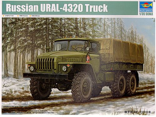 Trumpeter 1:35 - Russian URAL4320 Truck