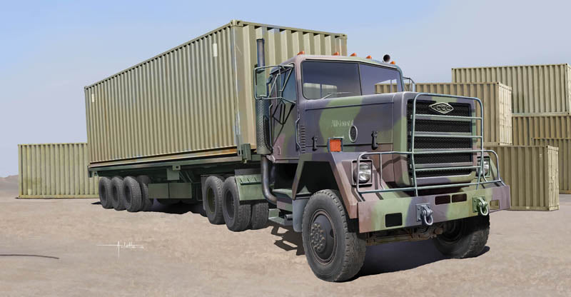 Trumpeter M915 Truck.Tractor unit, - TU01015 - Military Vehicle Kits