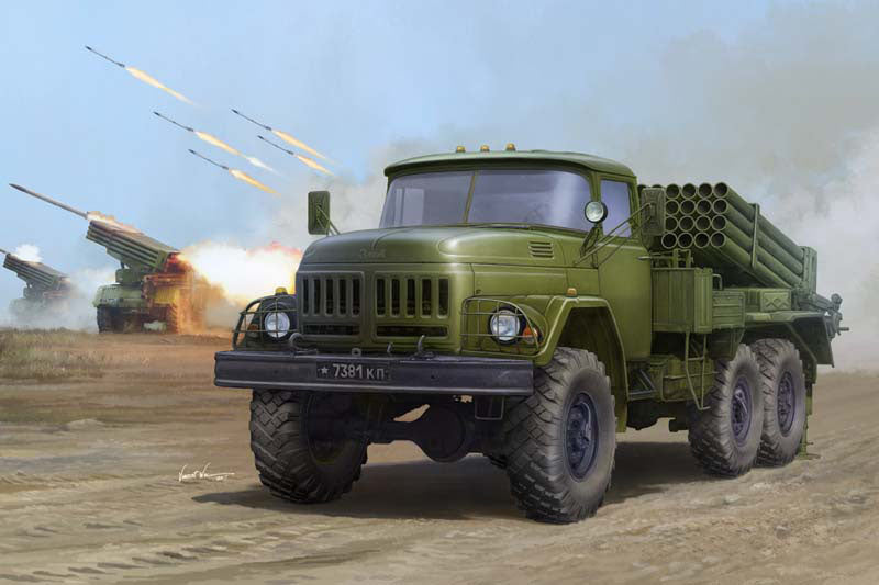Trumpeter 1:35 - Russian 9P138 Grad-1 on Zil-131