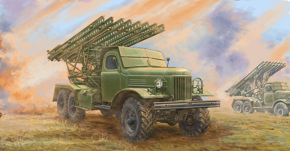Trumpeter 1:35 - Soviet 2B7 Multiple Launcher BM-13 NM