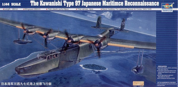 Trumpeter 1:144 - Kawanishi H6K5 Type 97 Flying Boat