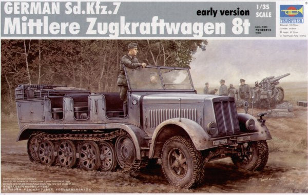 Trumpeter German Army SdKfz 7 8-Ton (Early) Half-Track Vehicle PKTM01514