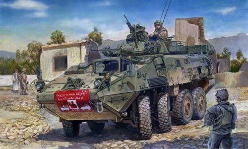 Trumpeter Canadian Army LAV-III 8x8 Wheeled Armoured Vehicle PKTM01519